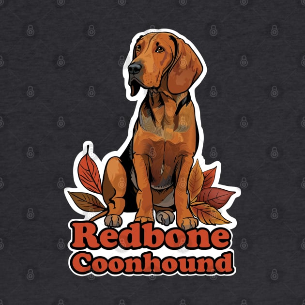 Redbone Coonhound by SquishyKitkat